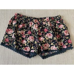 RAGA Women's Multicolor floral shorts Cotton M